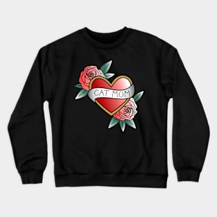 Mom of Cats Crewneck Sweatshirt